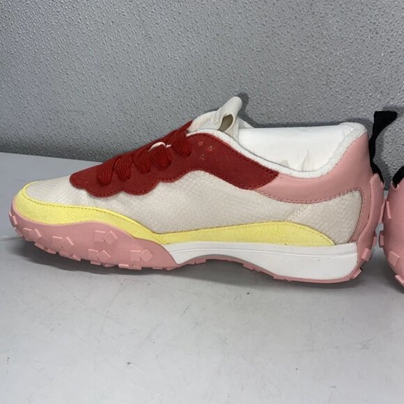 NEW KATE SPADE “K As In Kate” Sneakers – Women’s Size 8.5 – Cream/Dancer Pink - Picture 4 of 8